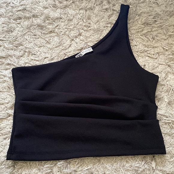 Zara Tops - Zara one shoulder tank top